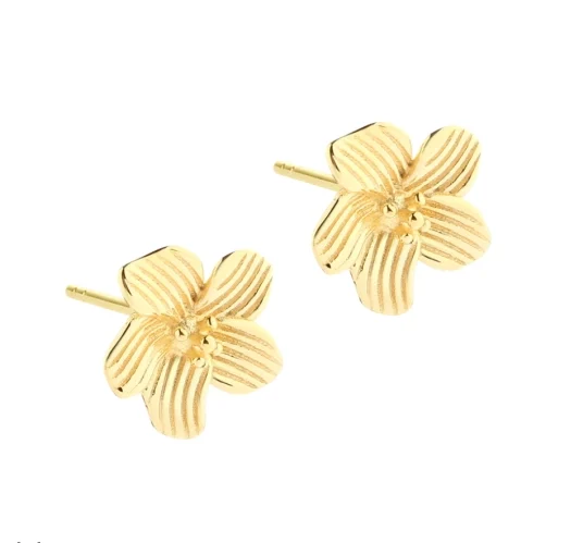 Aqua Dulce - Jasmin Earstuds Guld 10mm