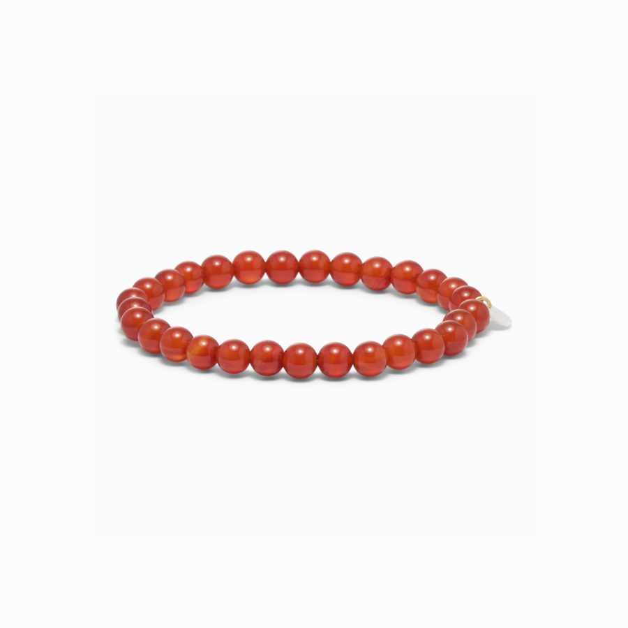 Soï - Armband Passion, Red Jade 6mm