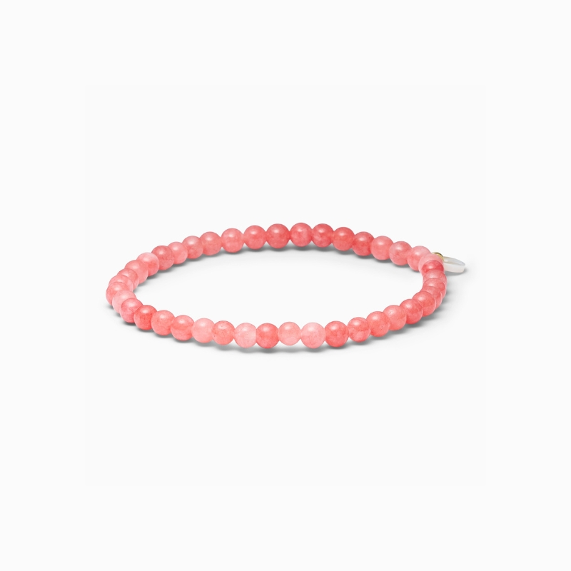 Soï - Armband Clarity, Redstone Quartz 4mm