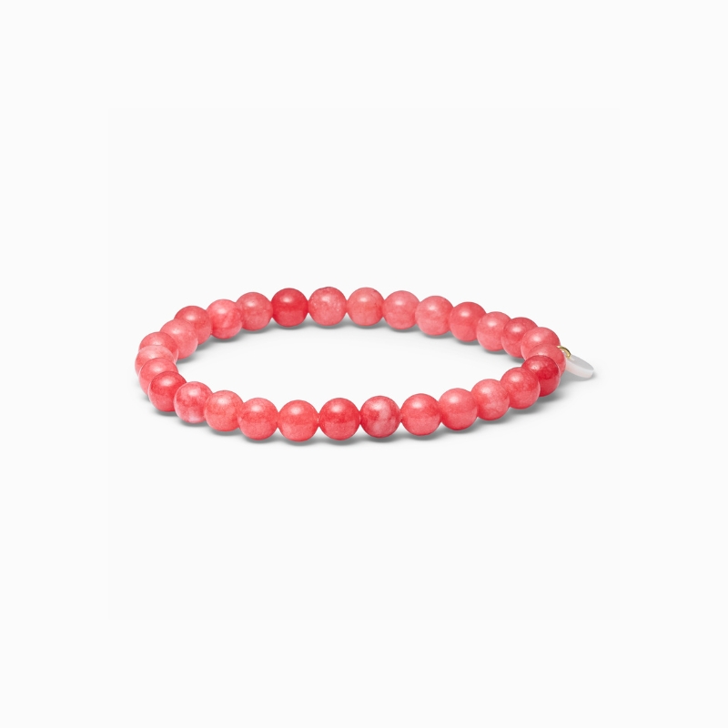 Soï - Armband Clarity, Redstone Quartz 6mm