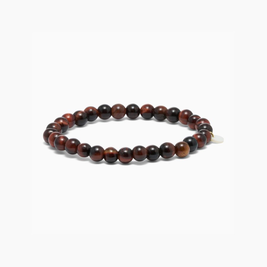 Soï - Armband Healing, Red Tiger Eye 6mm
