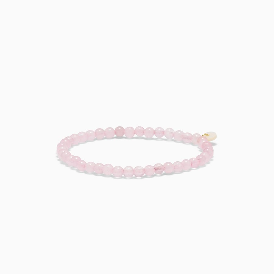 Soï - Armband Love, Rose Quartz 4mm