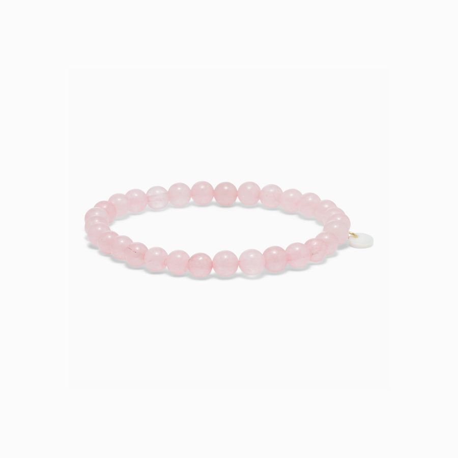 Soï - Armband Love, Rose Quartz 6mm
