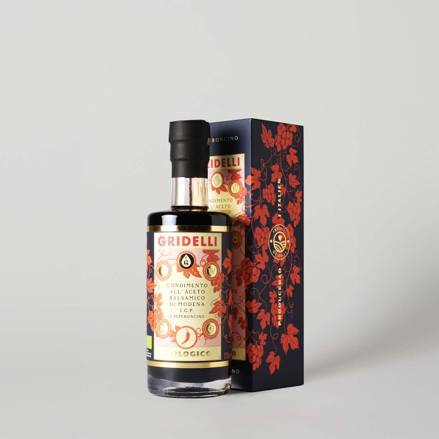 Gridelli - Aceto balsamico I.G.P. Peperoncino 250 ml
