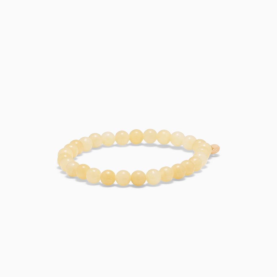 Soï - Armband Wellbeing, Yellow Jade 6mm