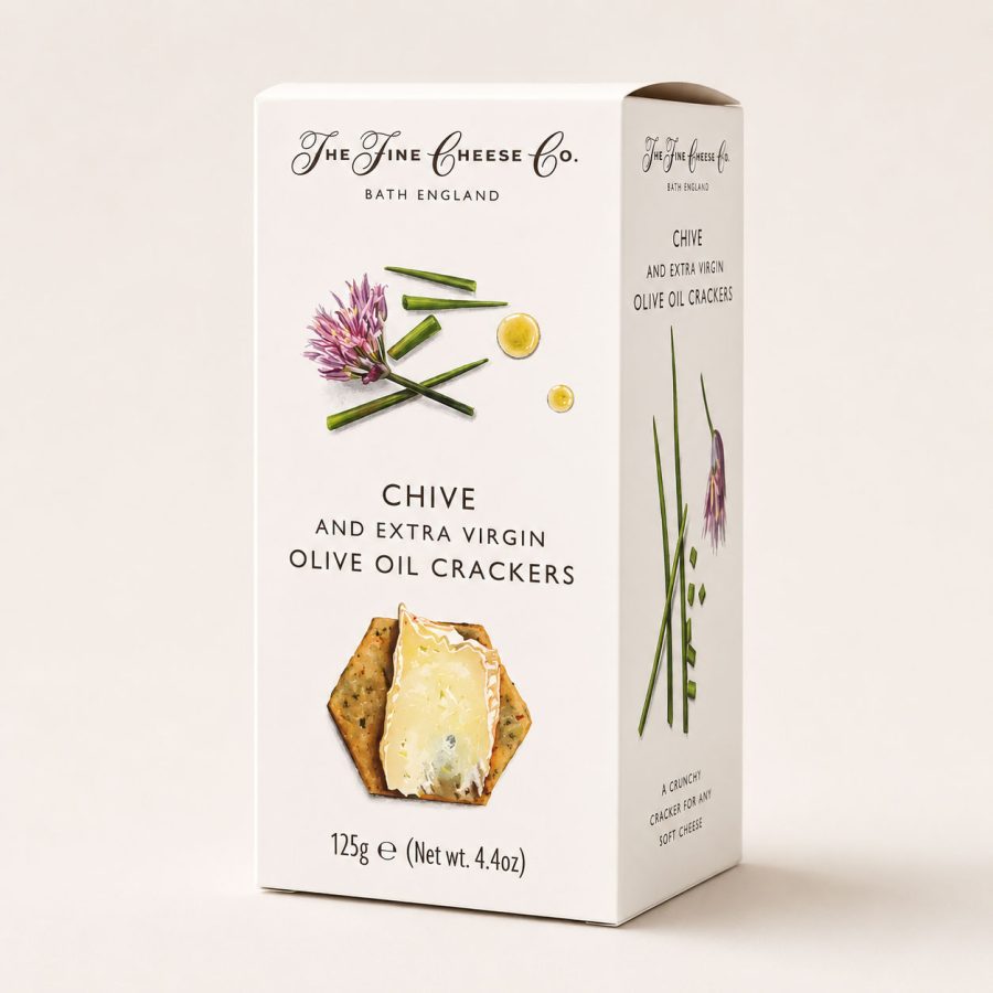 The Fine Cheese Co. -  Kex Gräslök 125g