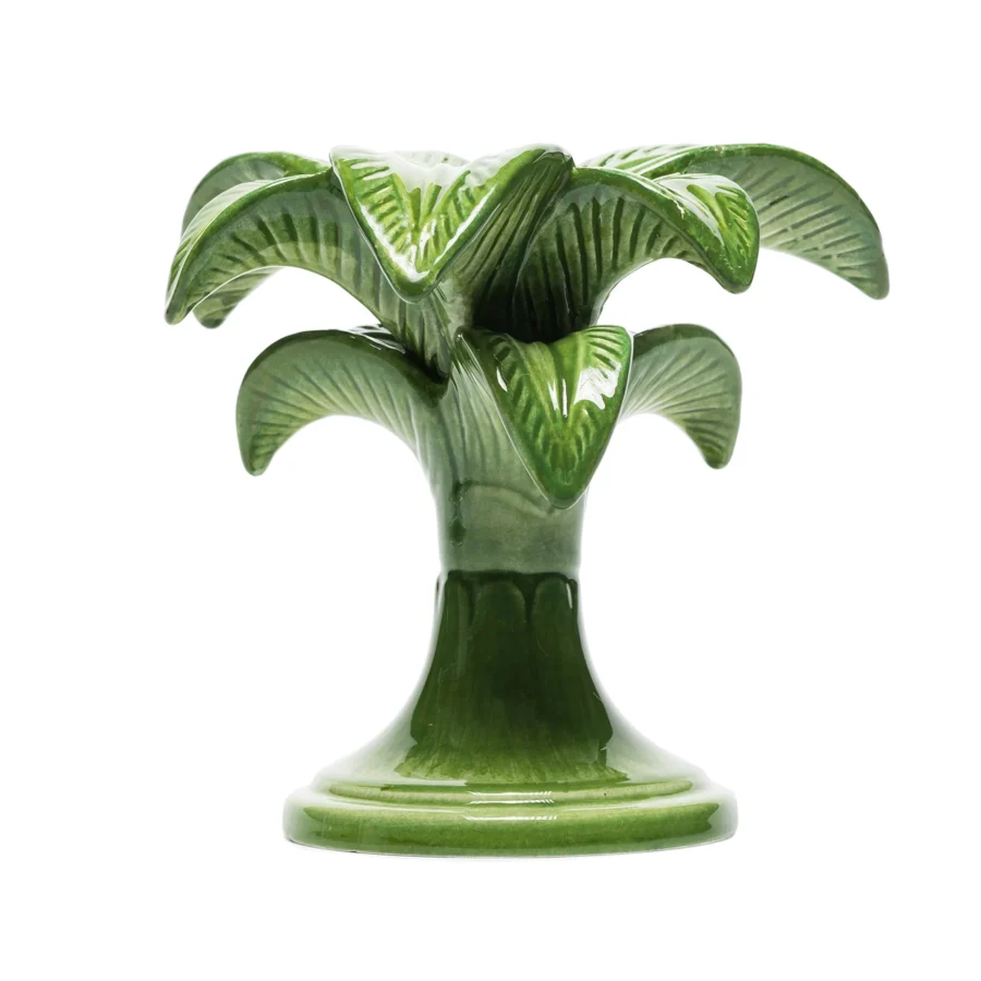 Les Ottomans - Ljusstake Palm Mini Grön
