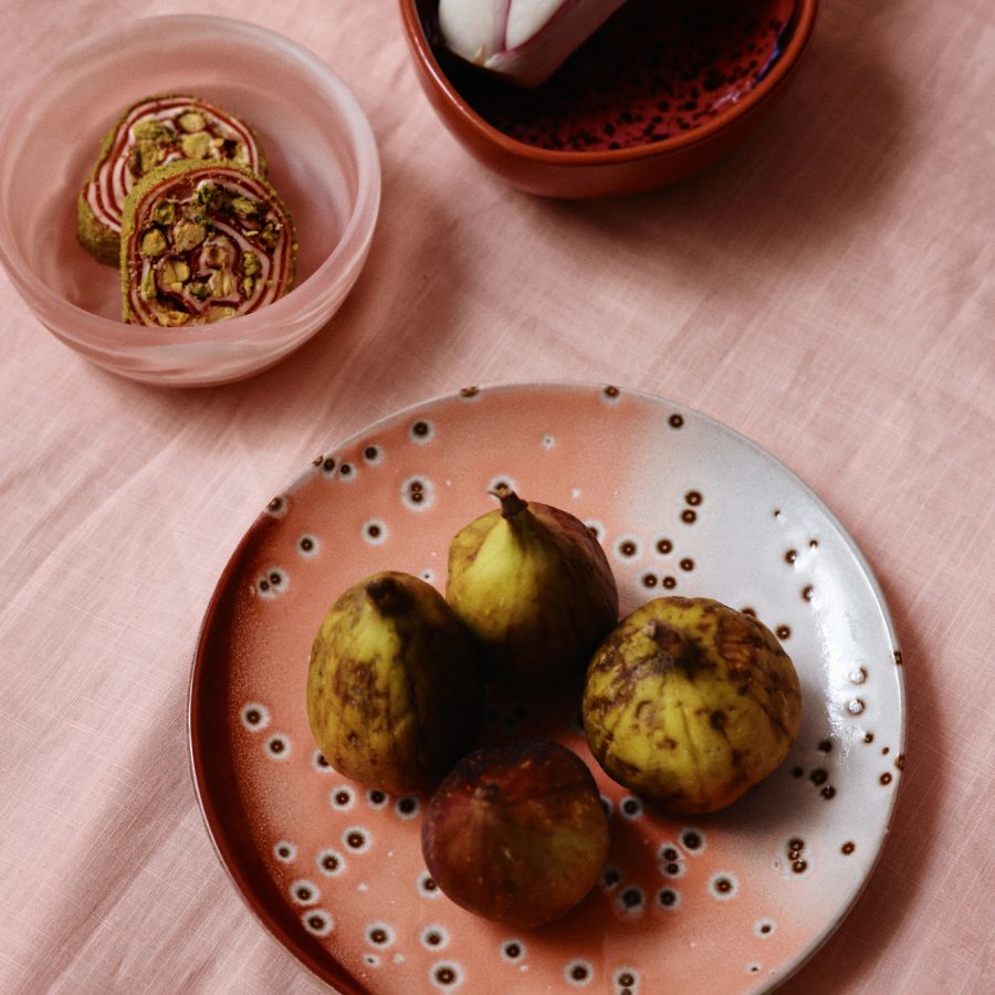 HKLIVING – 70s ceramics Dessert plates Lychee - Bild 3