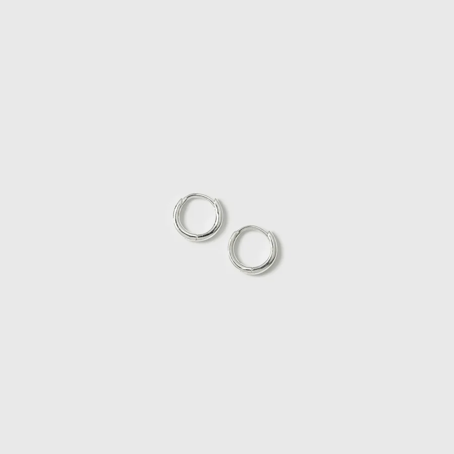 Syster P - Beloved Mini Hoop Earrings Silver
