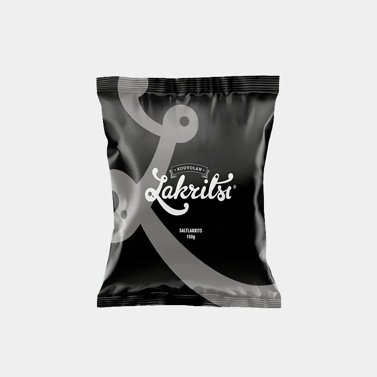 Kouvolan Lakritsi - Färsk Saltlakrits 150g