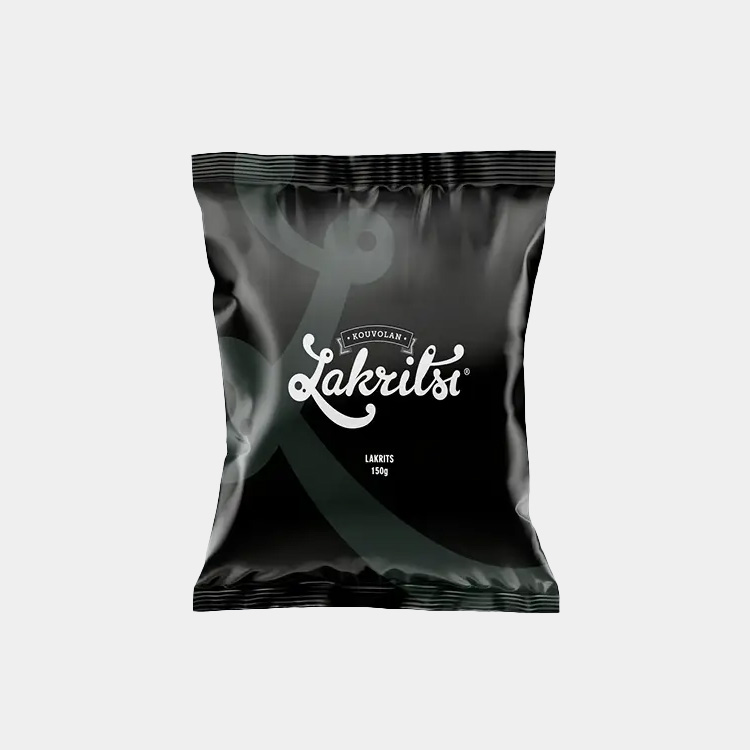 Kouvolan Lakritsi - Lakritsbitar Söta 150g