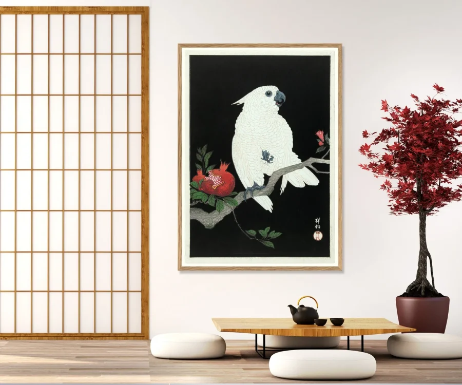 The Dybdahl Co - Cockatoo & pomegranate 70 x 100 - Bild 2
