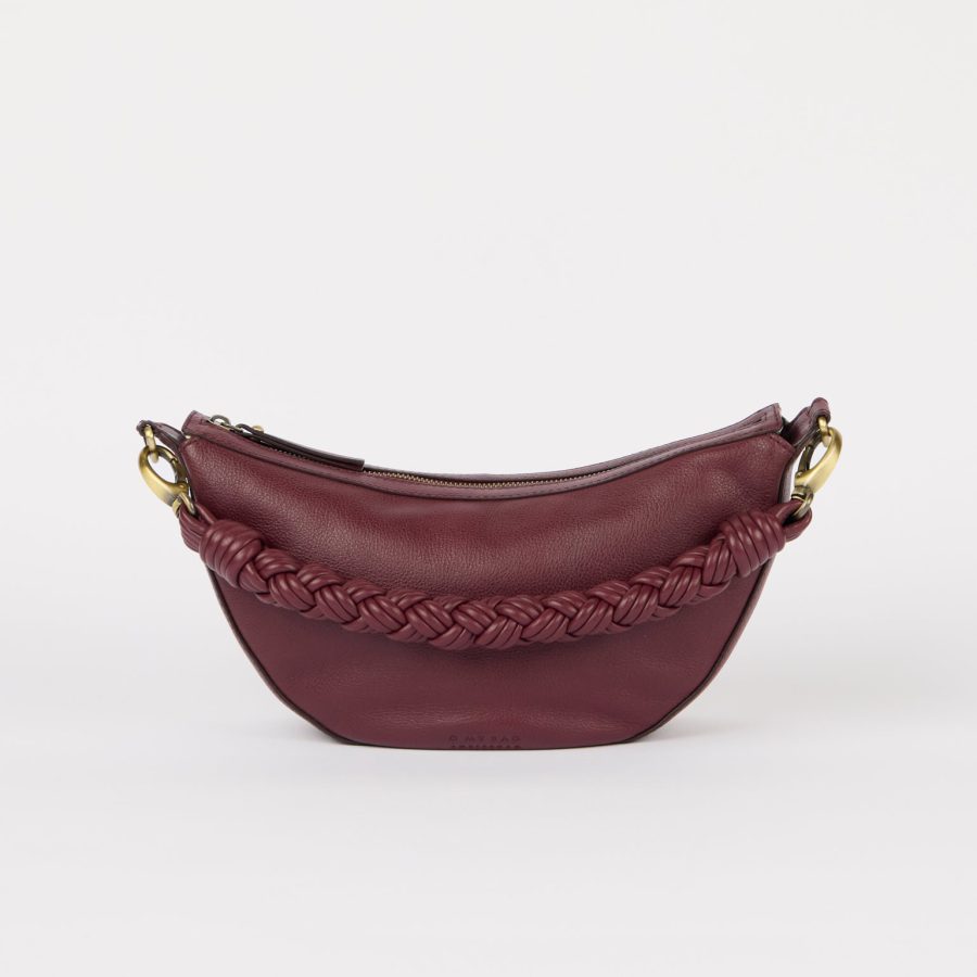O My Bag - Handväska Leo Dark Cherry