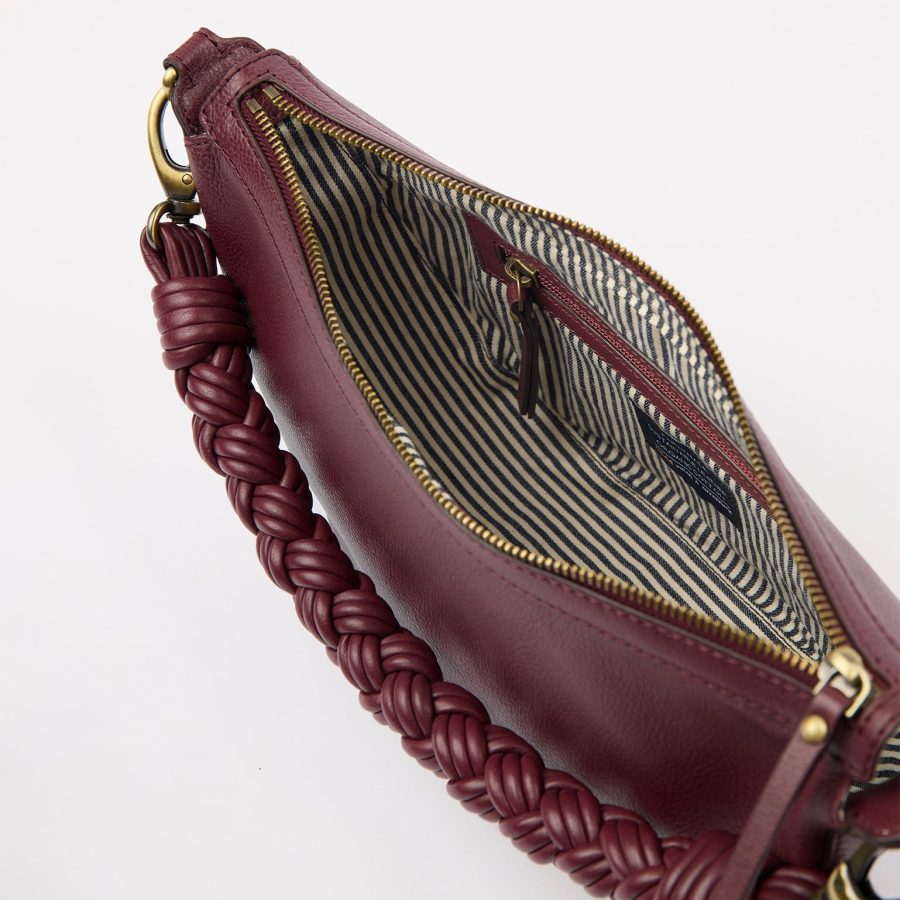 O My Bag - Handväska Leo Dark Cherry - Bild 5