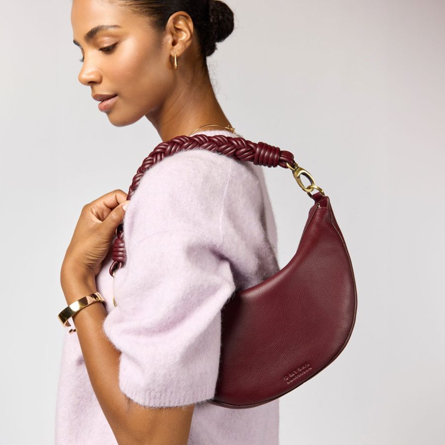 O My Bag - Handväska Leo Dark Cherry - Bild 7