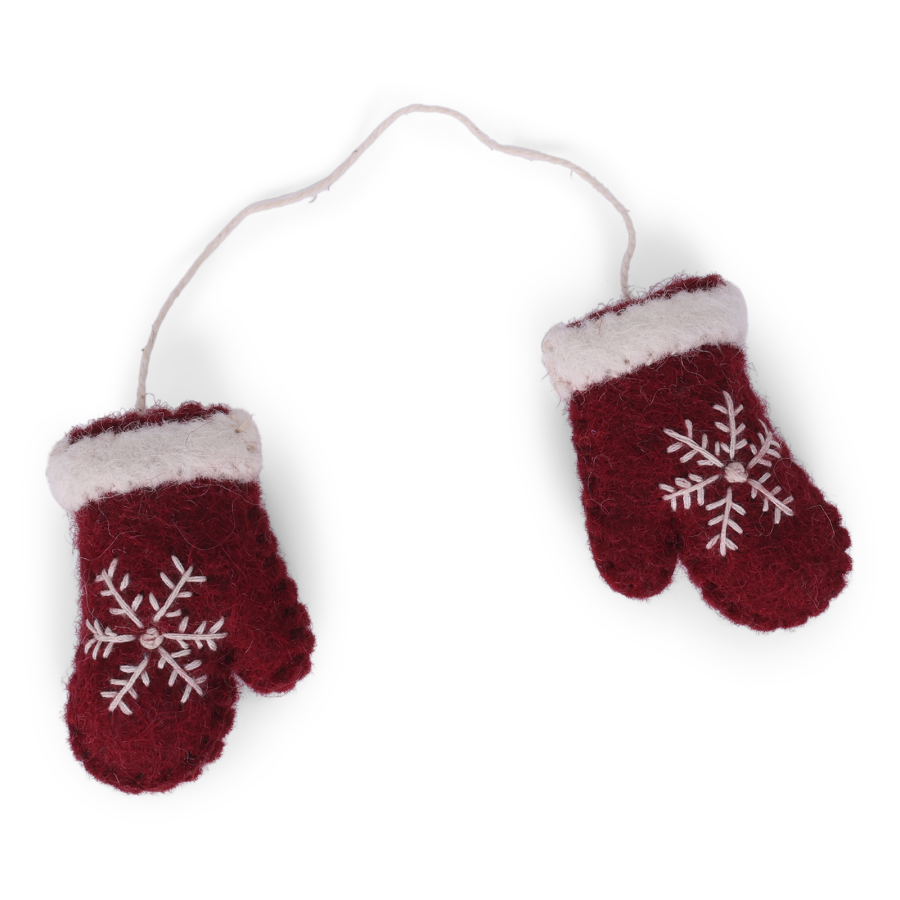 Gry & Sit - Mittens Red