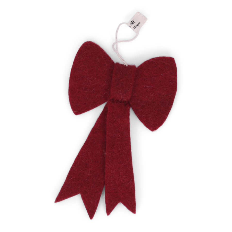 Gry & Sit - Bow Red Small