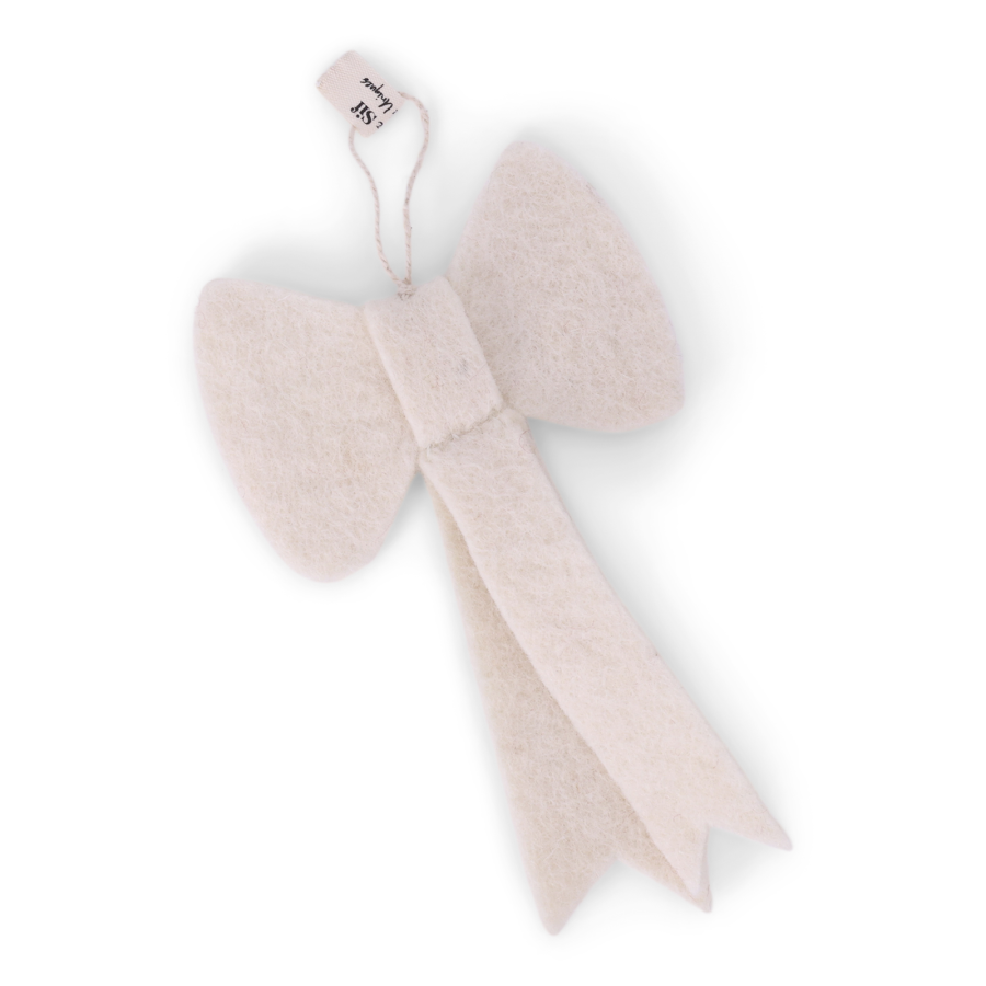 Gry & Sit - Bow White Small