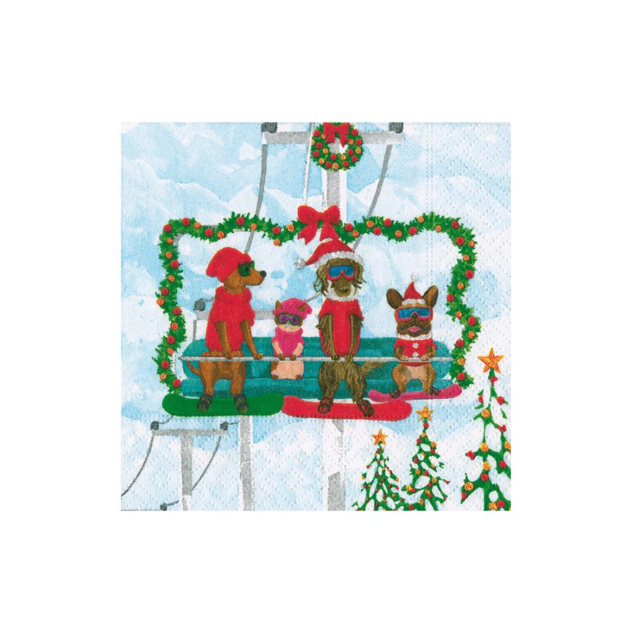 Caspari - Alpine Pets, 25 x 25 cm