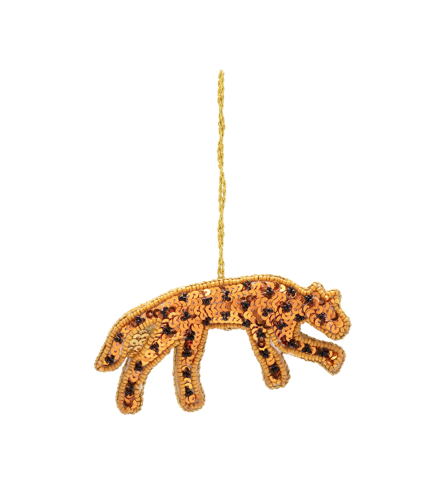 Anna + Nina - Julgranshänge Festive Leopard