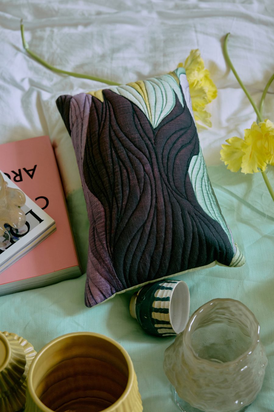 HKLIVING - Artist Ceramics Mugg, Dipped - Bild 2