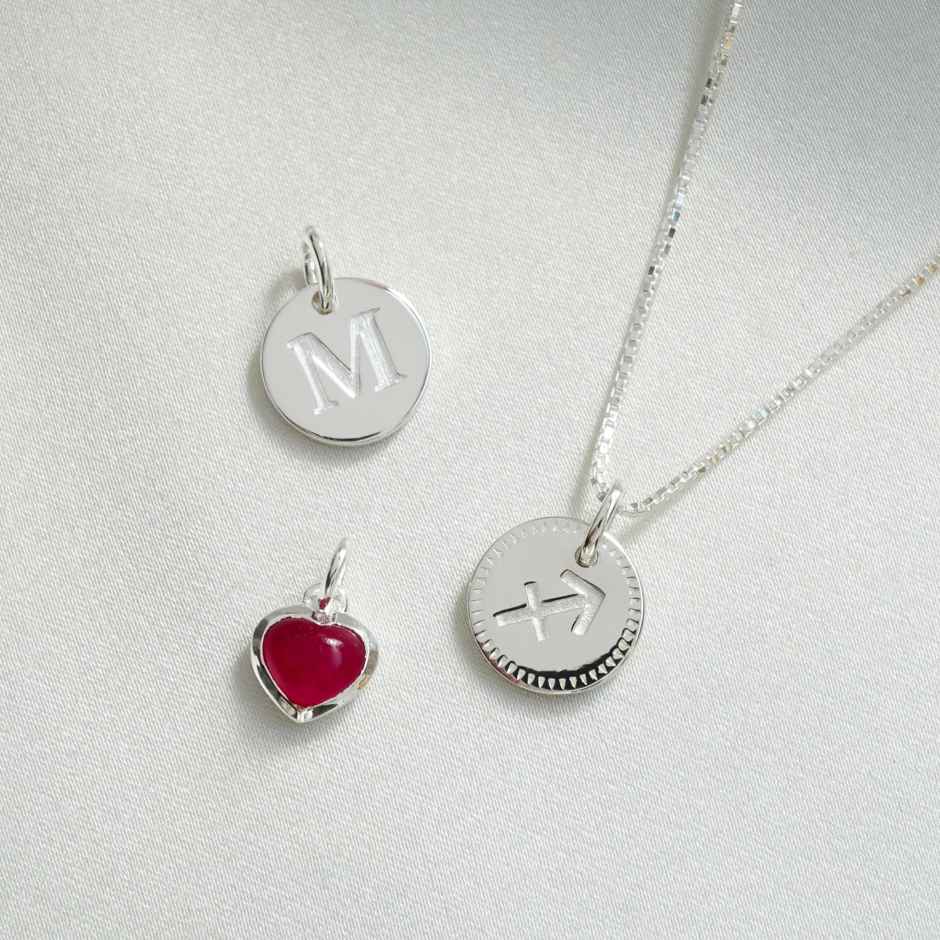 Syster P - Beloved Zodiac Pendant Silver