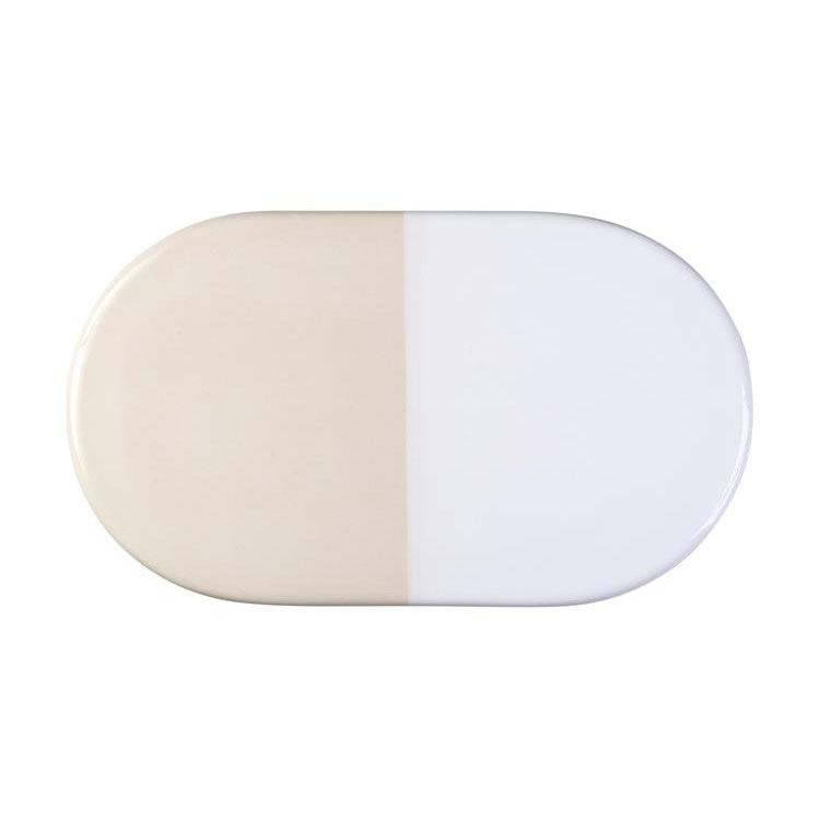 Bergs Potter - Underlägg Ovalt Nuna Mineral White