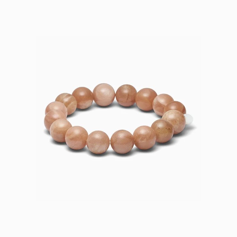 Soï - Armband Chunky, Sunstone 12mm