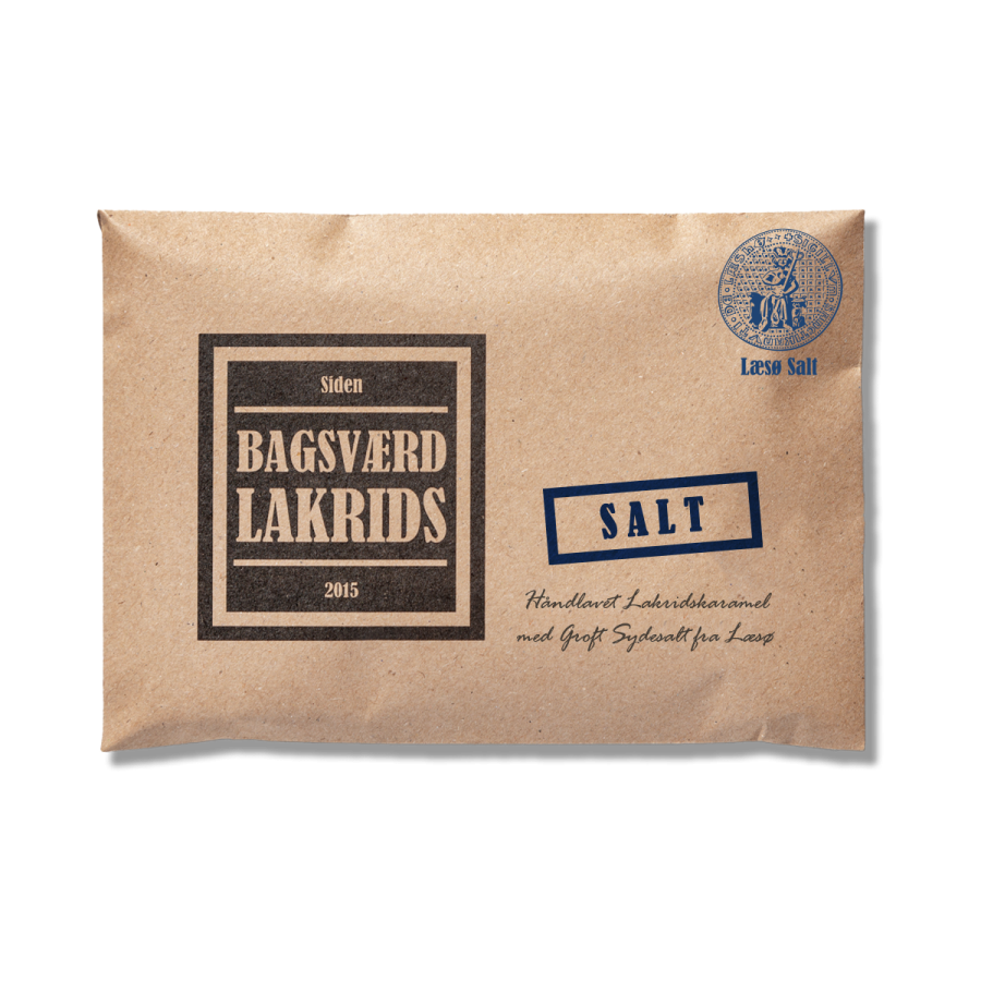 Bagsværd Lakrids - Salt 160 g