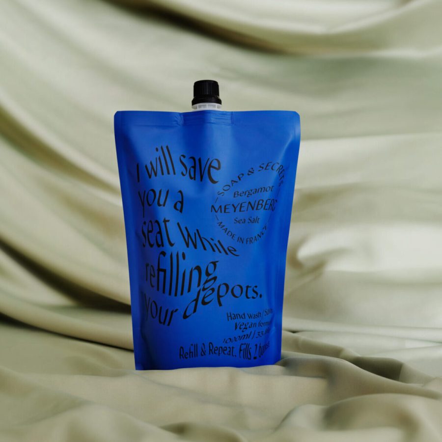 Meyenberg - Refill Handtvål Bergamot / Sea Salt 1000ml