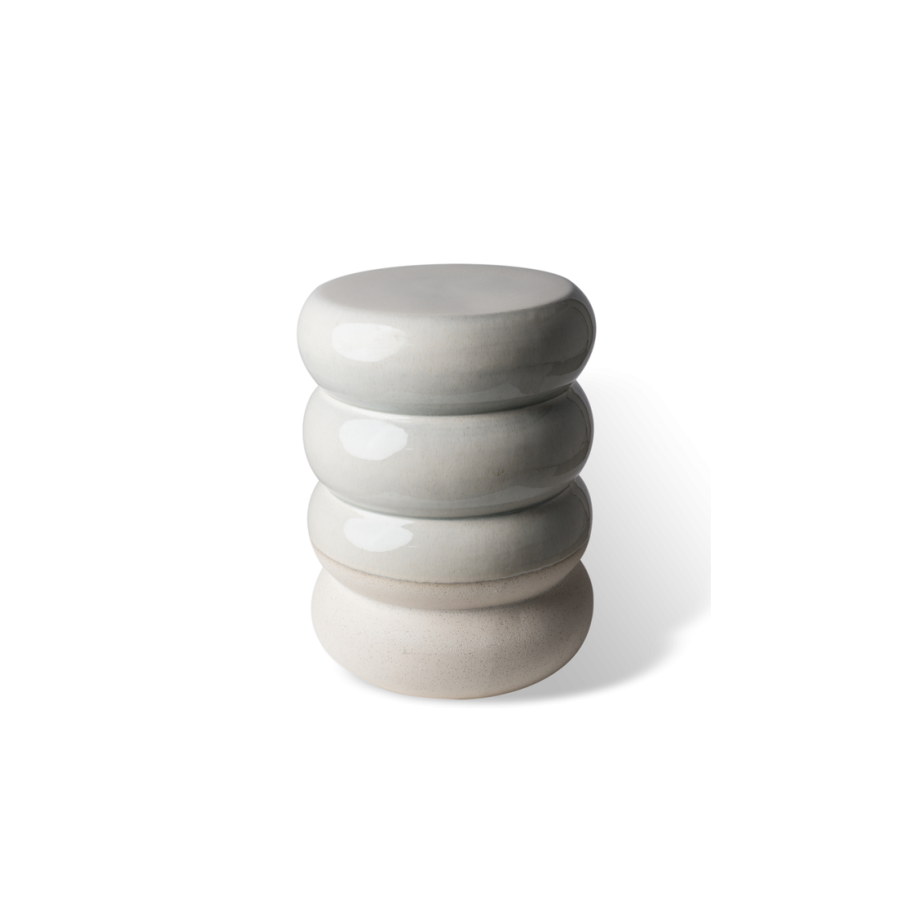 Polspotten - Side Table Cubby, White