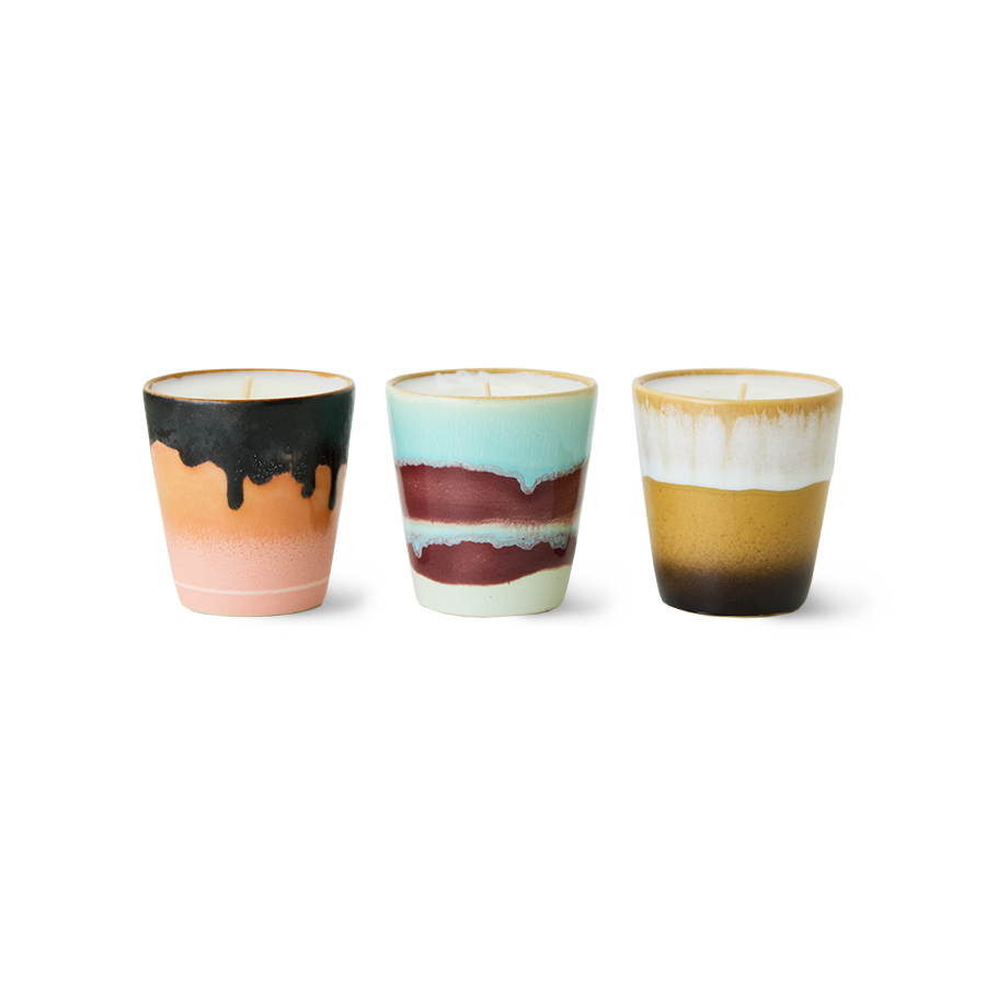 HKLIVING - 70s Ceramics Christmas special 3-pack