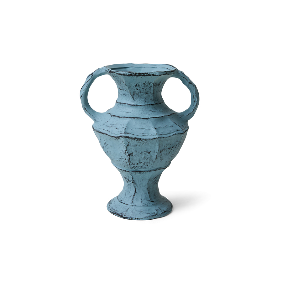HKLIVING - Vase, Soft blue