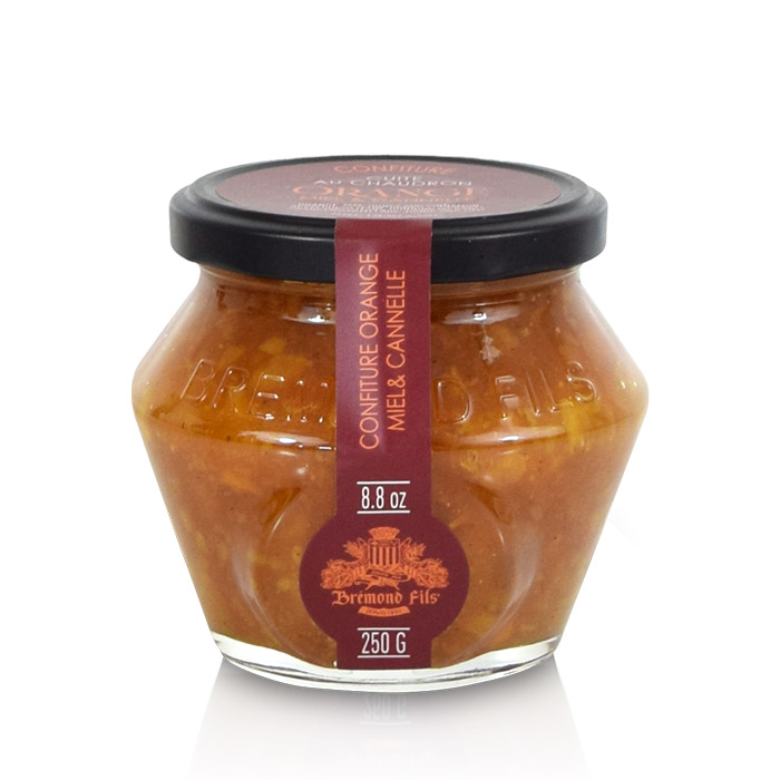 Maison Brémond - Marmelad med Apelsin, Honung & Kanel 250g