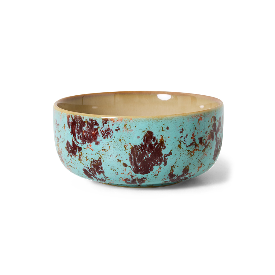 HKLIVING - 70s Ceramics Dessert Bowl, Patina
