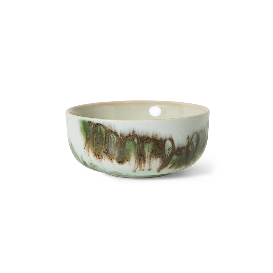 HKLIVING - 70s Ceramics Tapas Bowl, Tide