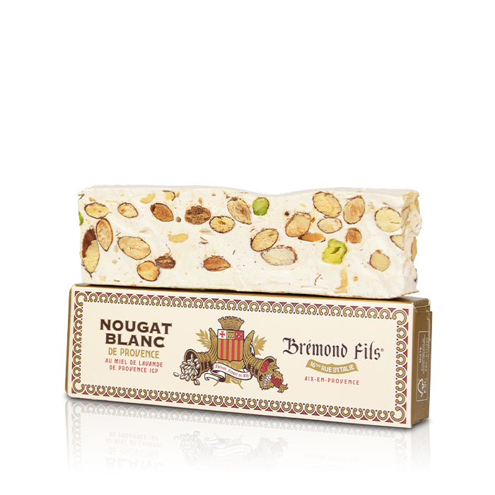 Brémond Filz - Nougat Blanc de Provence, Vit nougat 100 g