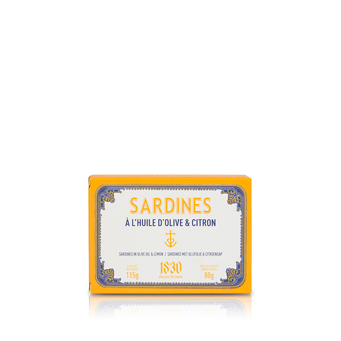 Maison Brémond - Sardiner i Olivolja & Citron