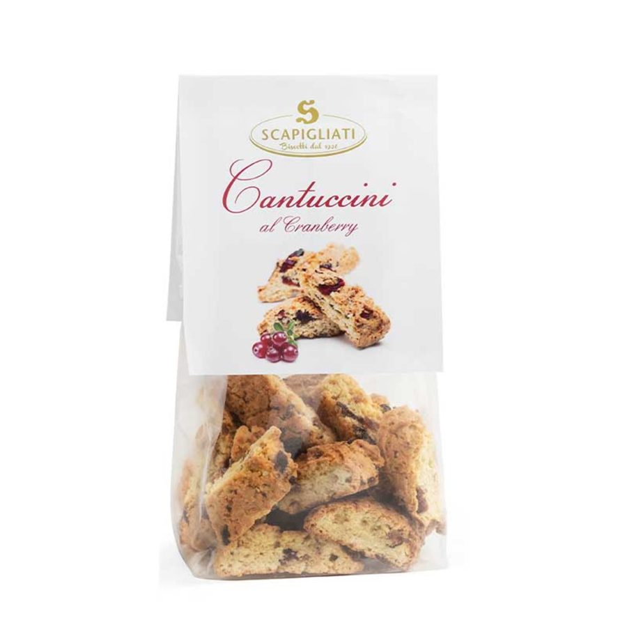 Scapigliati - Cantuccini med Tranbär 150g