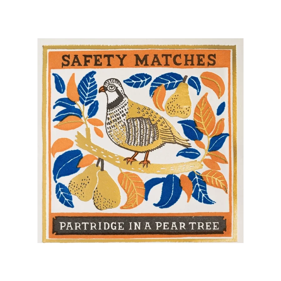 Archivist Gallery - Tändsticksask Partridge In A Pear Tree