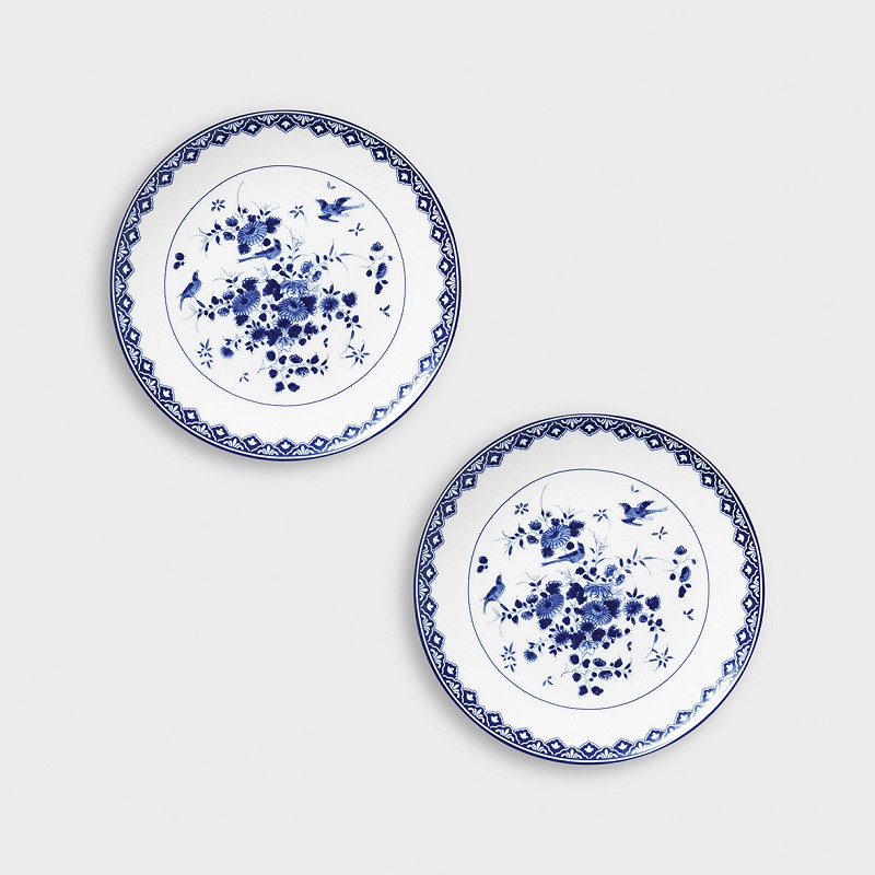 &klevering - Assietter Delftware 2-pack