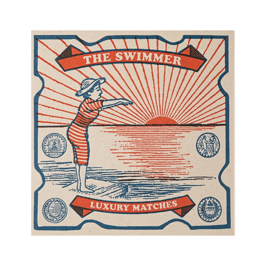Archivist Gallery - Tändsticksask The Swimmer