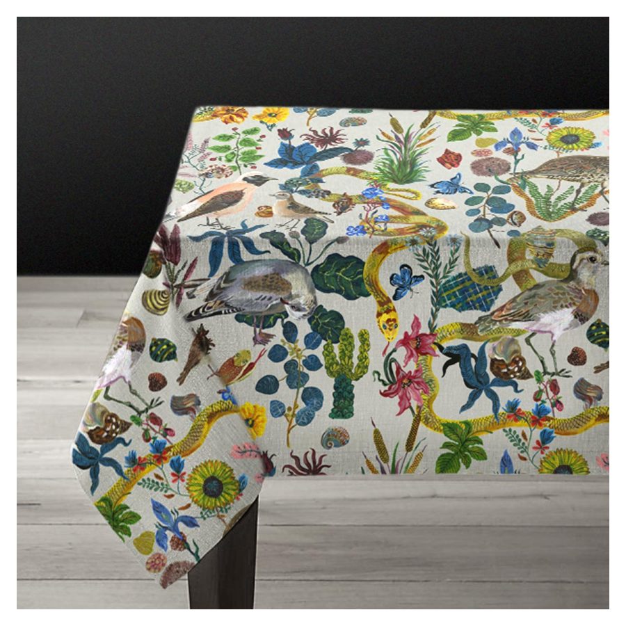 Avenida Home - Bordsduk Birds In Dunes 150 x 300