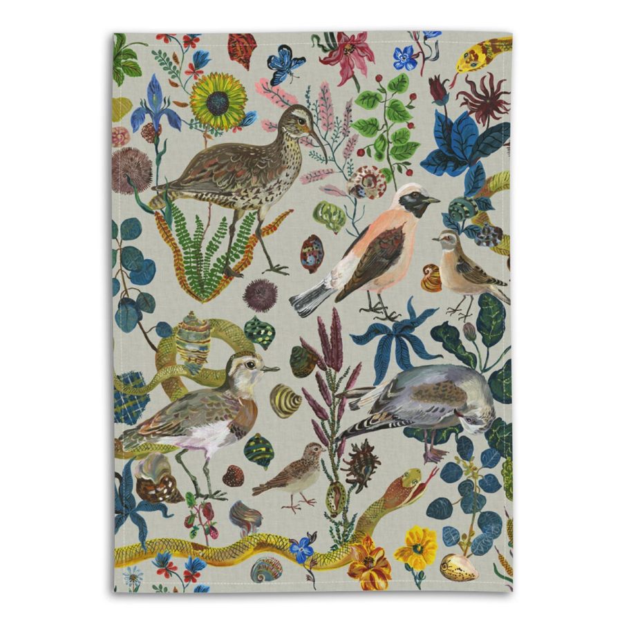 Avenida Home - Kökshandduk Birds In Dunes 50 x 70