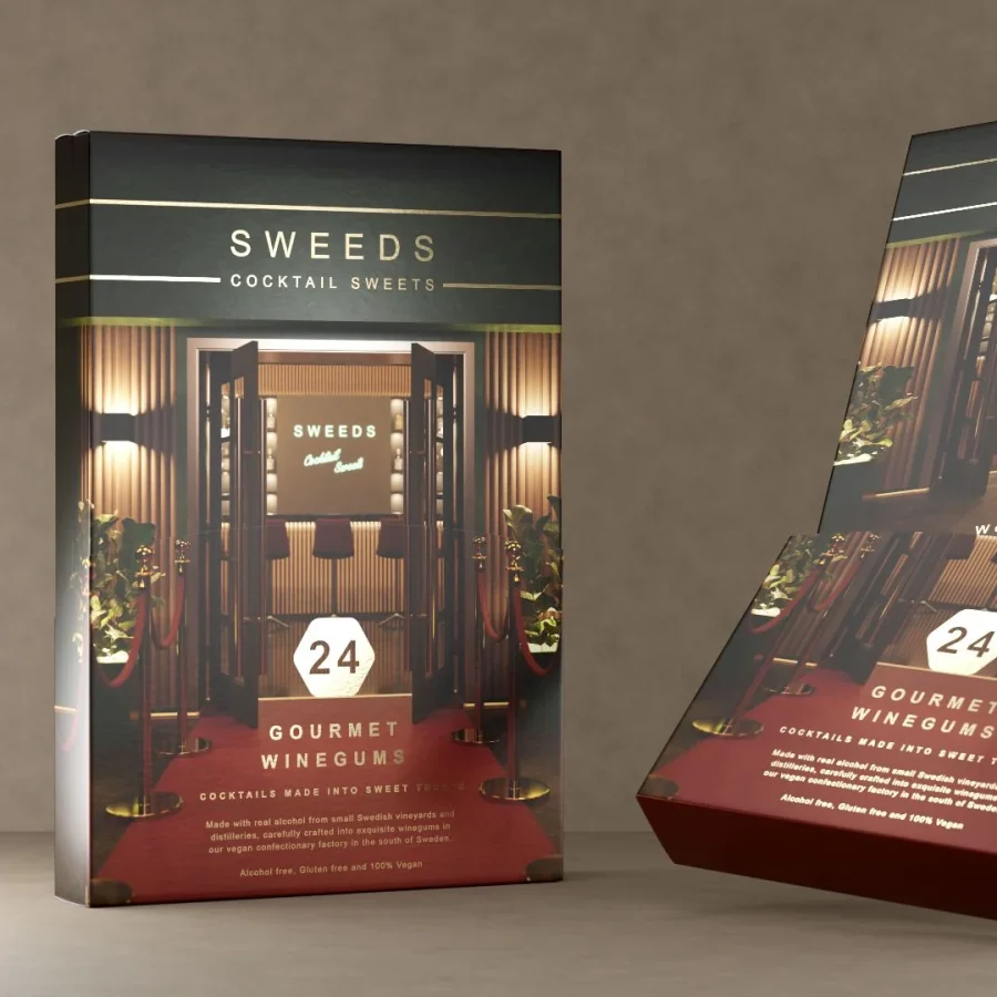 Sweed Cocktail Sweets - Christmas Calendar 395g