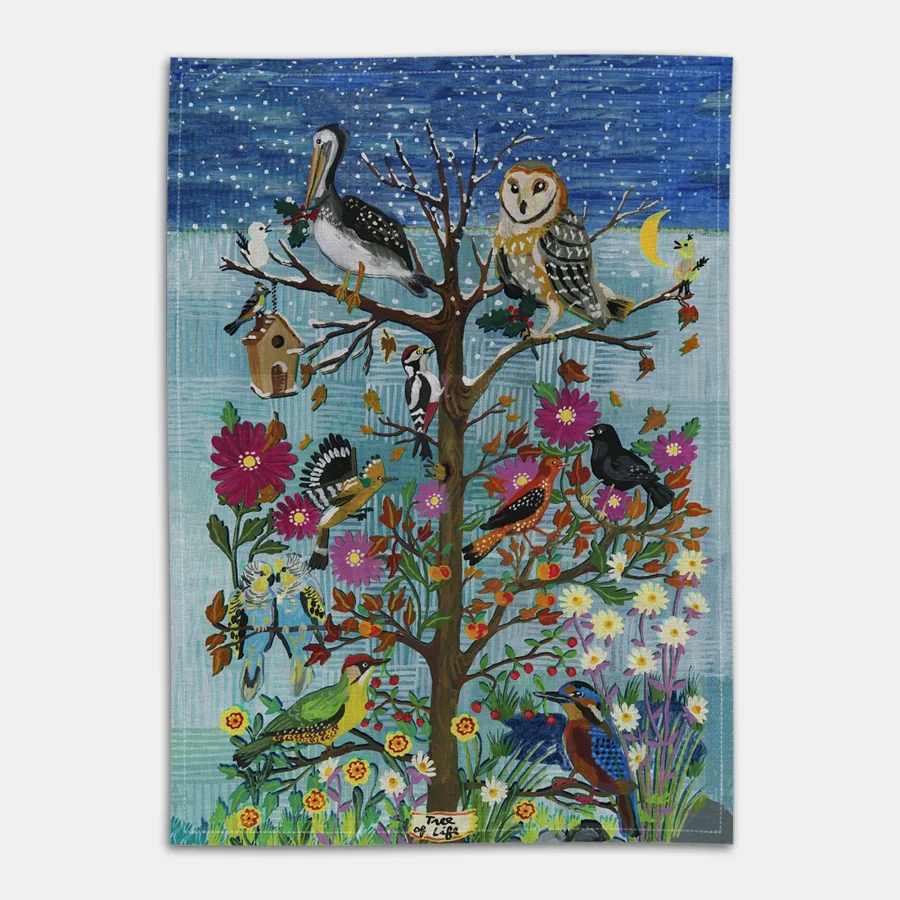 Avenida Home - Kökshandduk Tree Of Life 50 x 70