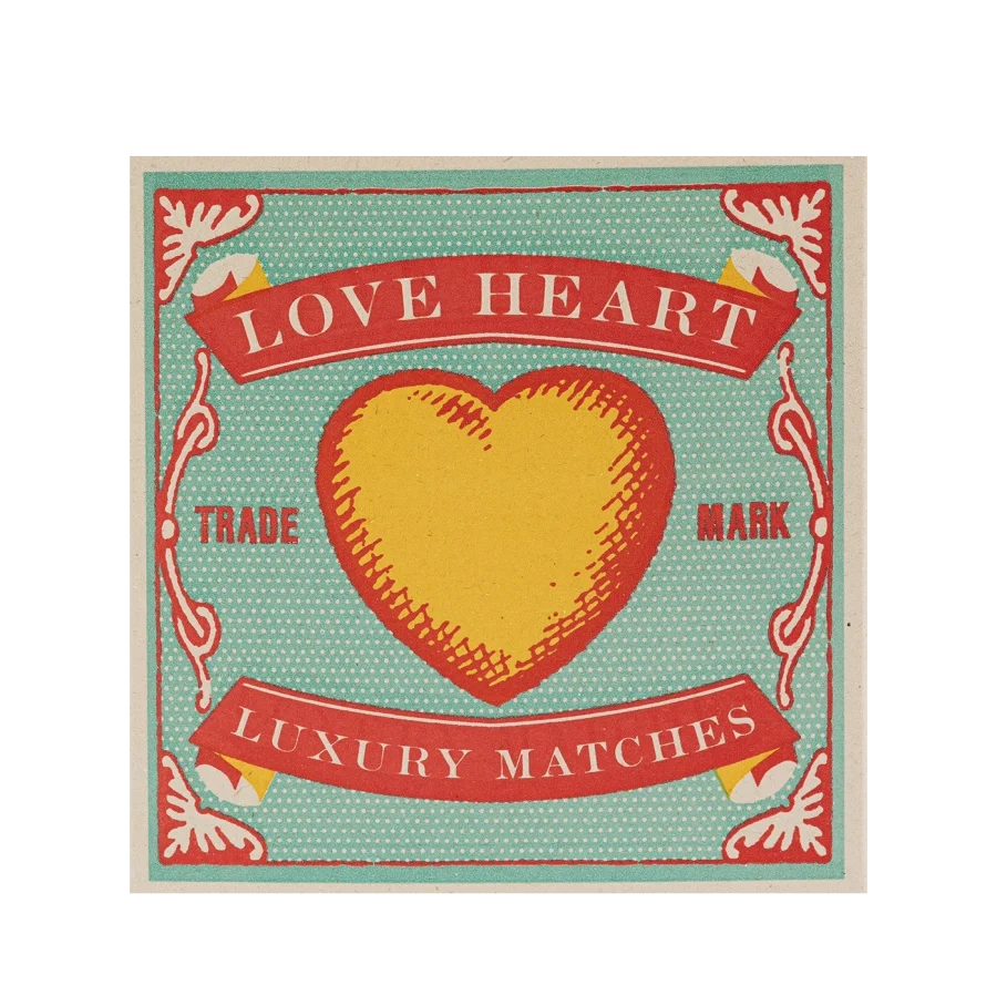 Archivist Gallery - Tändsticksask Love Heart