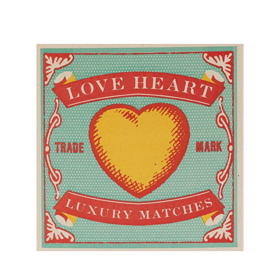 Archivist Gallery - Tändsticksask Love Heart
