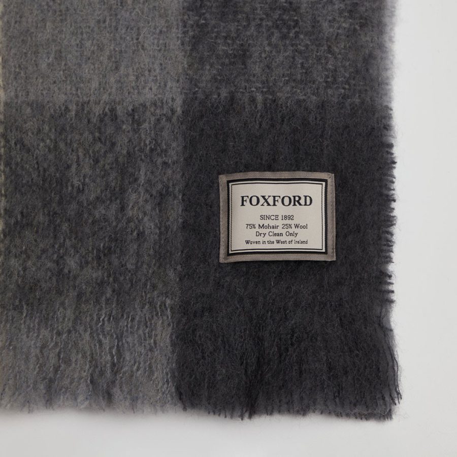 Foxford - Mohairpläd Classic Check