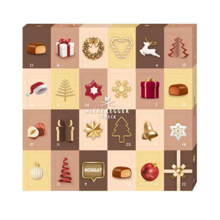 Niederegger -  Mininougat Kalender